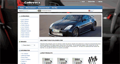 Desktop Screenshot of buycoilovers.com